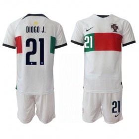Portugal Diogo Jota 21 Dječji Gostujući Nogometni Dresovi World Cup 2022